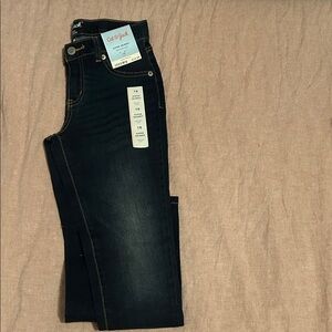 Cat & Jack Women's Deep Indigo Skinny Jeans